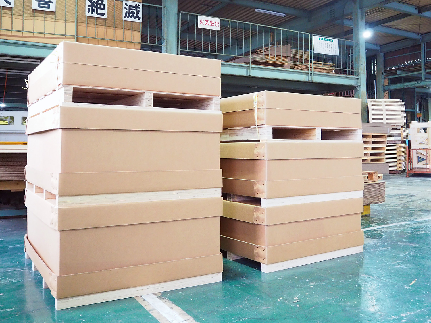 横尾工業の 物流梱包 ソリューション〜ダンボール製品